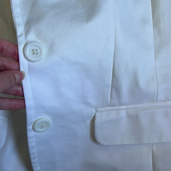 Banana Republic blazer white 6 - Picture 3 of 5
